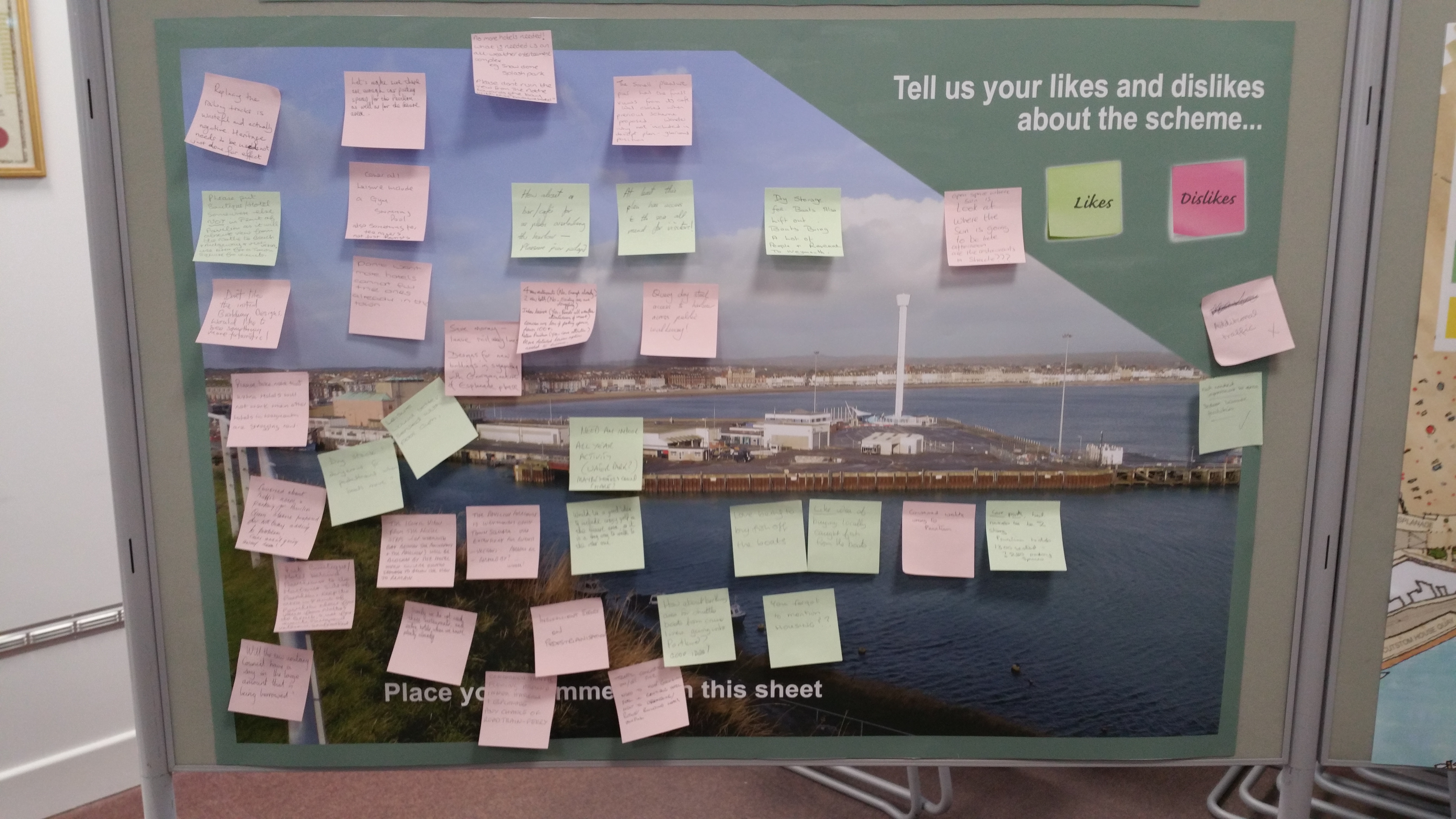 Weymouth Peninsula Development Consultation Visit - 15th March 2018